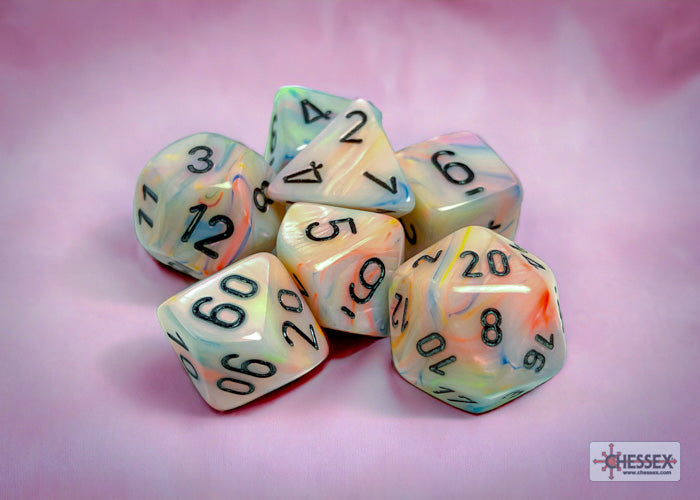 Chessex Festive Polyhedral 7-Dice Set