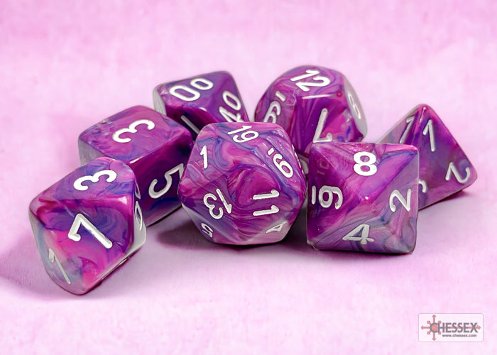 Chessex Festive Polyhedral 7-Dice Set