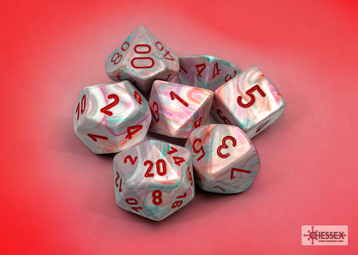 Chessex Festive Polyhedral 7-Dice Set
