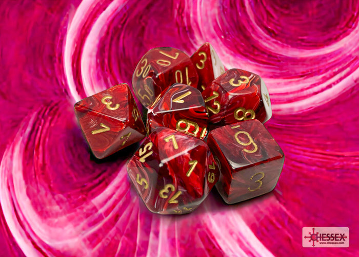 Chessex Vortex Polyhedral 7-Dice Set