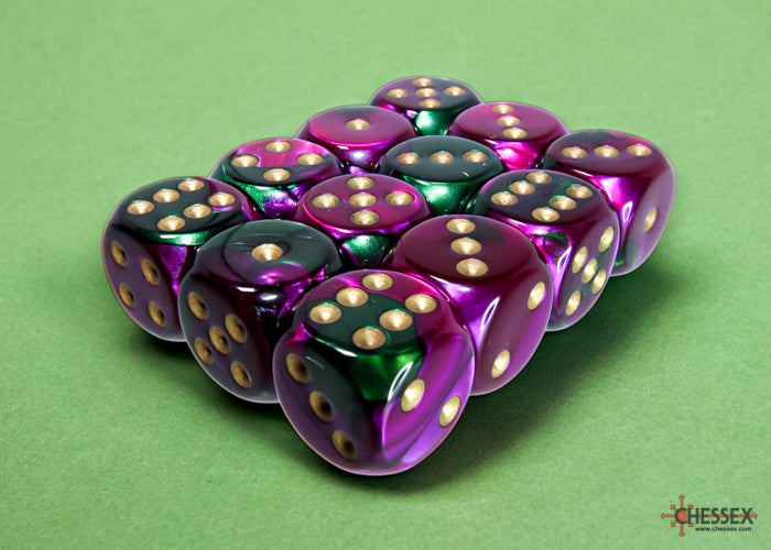 Chessex 16mm 12d6 Gemini Dice Set