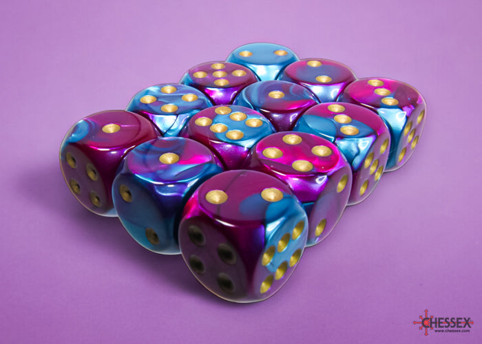 Chessex 16mm 12d6 Gemini Dice Set