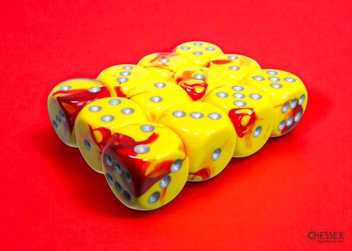 Chessex 16mm 12d6 Gemini Dice Set