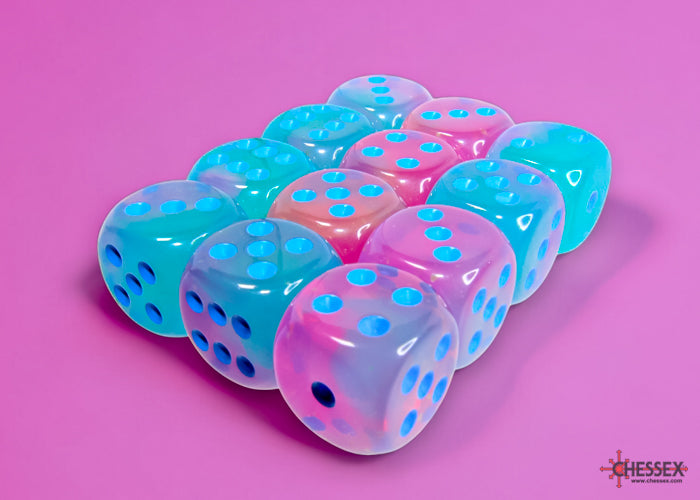 Chessex 16mm 12d6 Gemini Dice Set