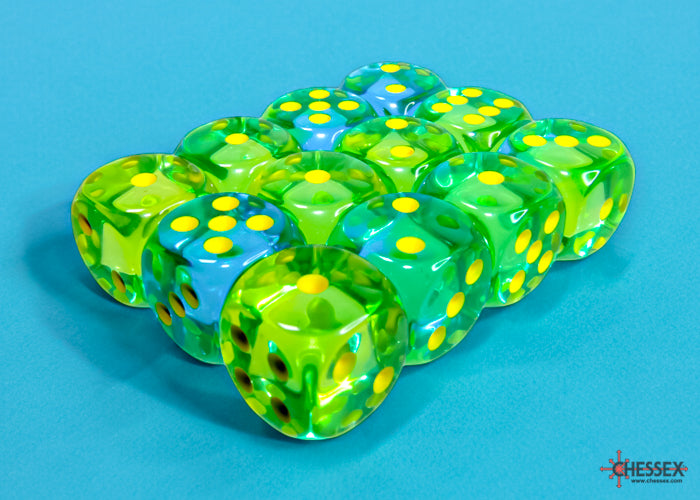 Chessex 16mm 12d6 Gemini Dice Set