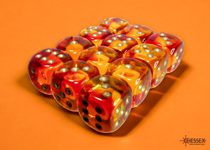 Chessex 16mm 12d6 Gemini Dice Set