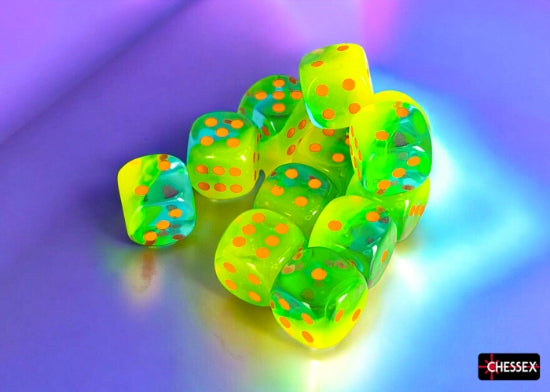 Chessex 16mm 12d6 Gemini Dice Set