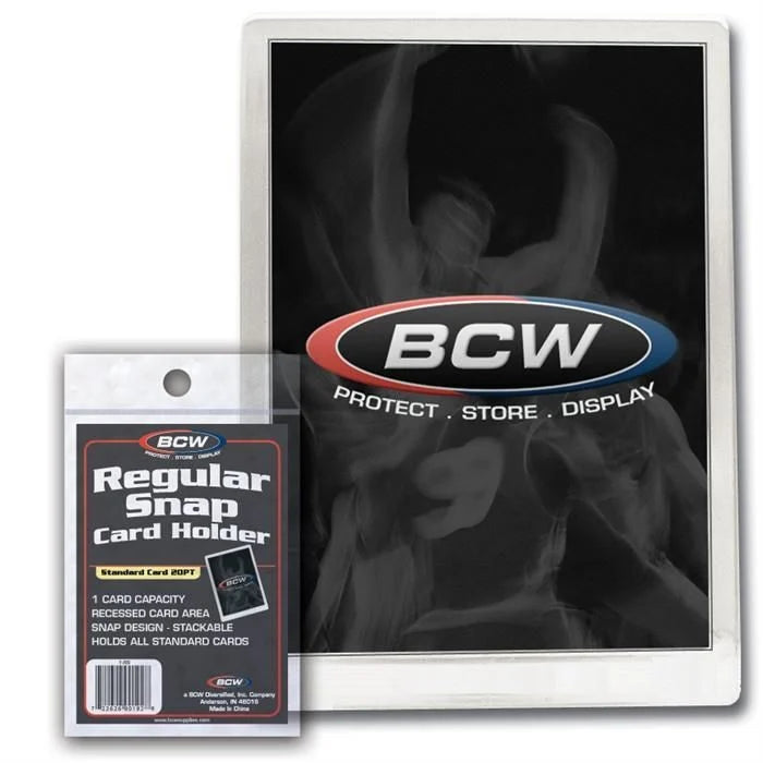 BCW Regular Snap Card Holder