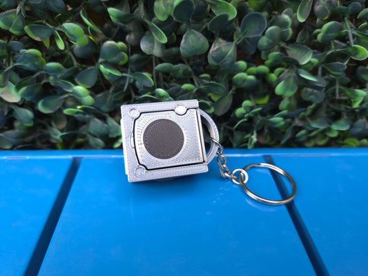 CameCube Gaming System Fidget Clicker Keychain