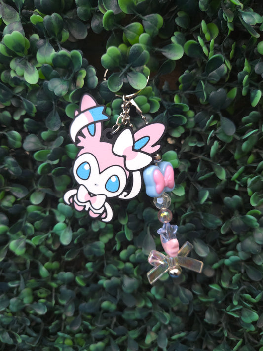 3D Pokemon Keychains w/ beads