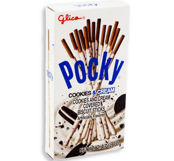 Pocky: cream covered biscuit snack