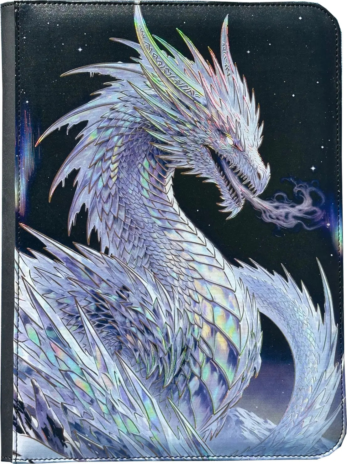 Maggot Labs™ 9-Pocket Zippered Binder: Glacial Prism Sovereign