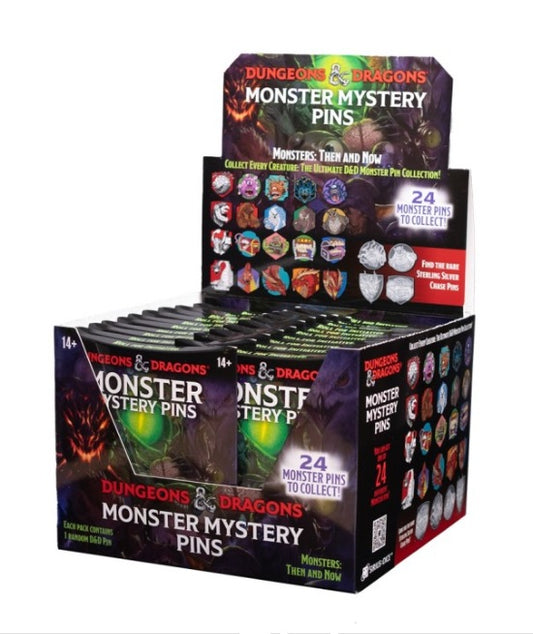 Dungeons & Dragons: Monster Mystery Pins Blind Box