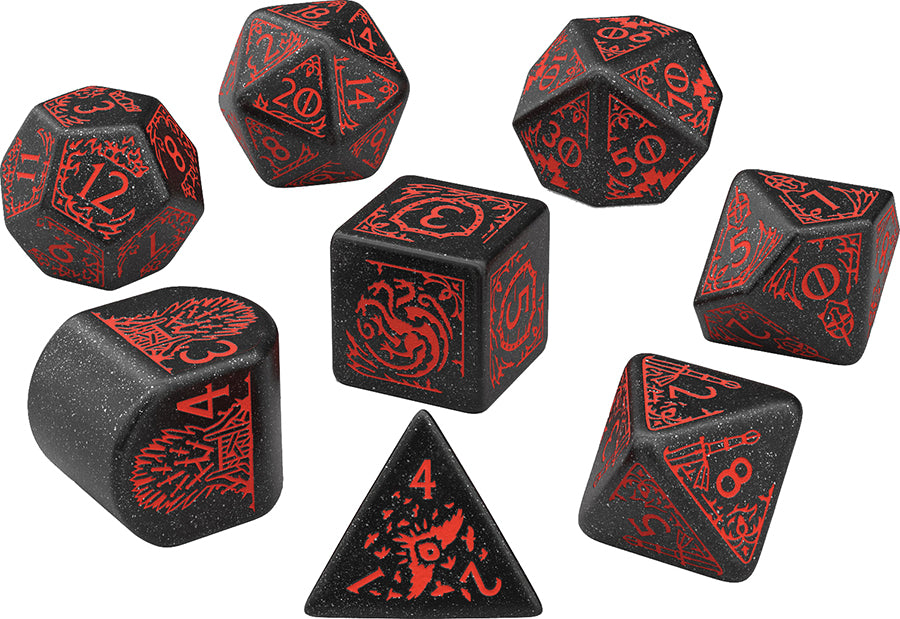 Game of Thrones Dice: Targaryen Dice Set (7)