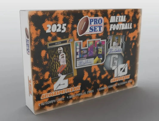 2025 Leaf Pro Set Metal Football