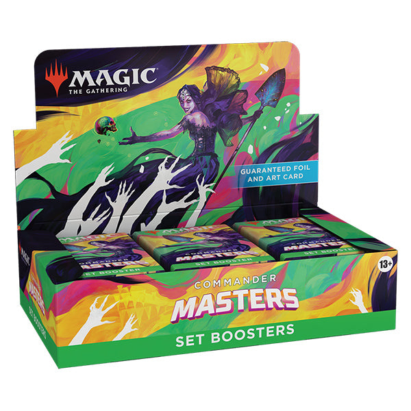 MTG: Commander Masters Set Booster Display – Wolf Den Gaming