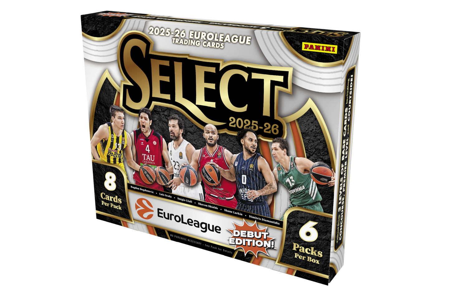 25-26 Select EuroLeague Basketball Hobby