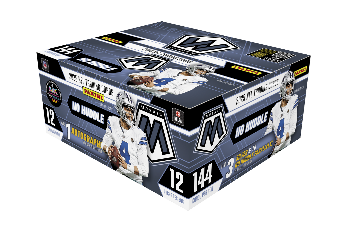 2025 Panini Mosaic No Huddle Football