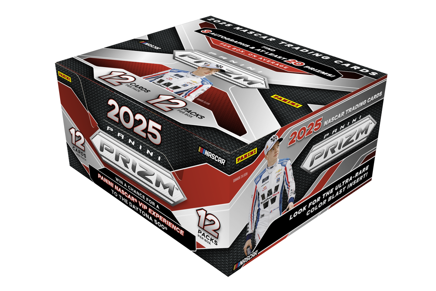 25 Panini PRIZM Racing Trading Card Box (Hobby)