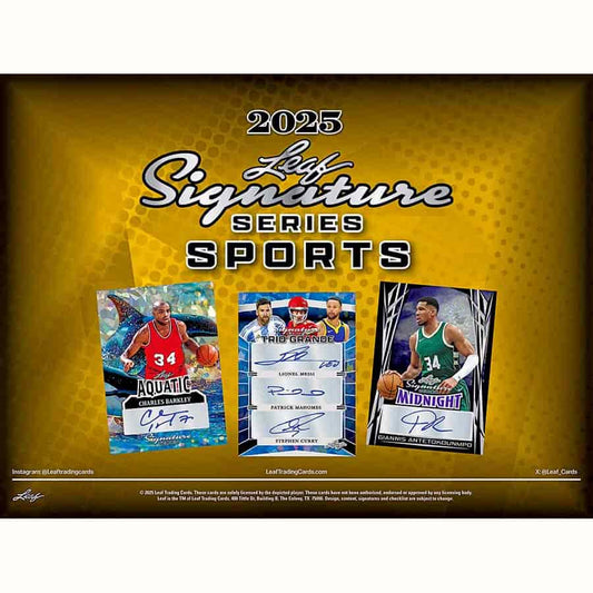2025 Leaf Signature Series Multi-Sport
