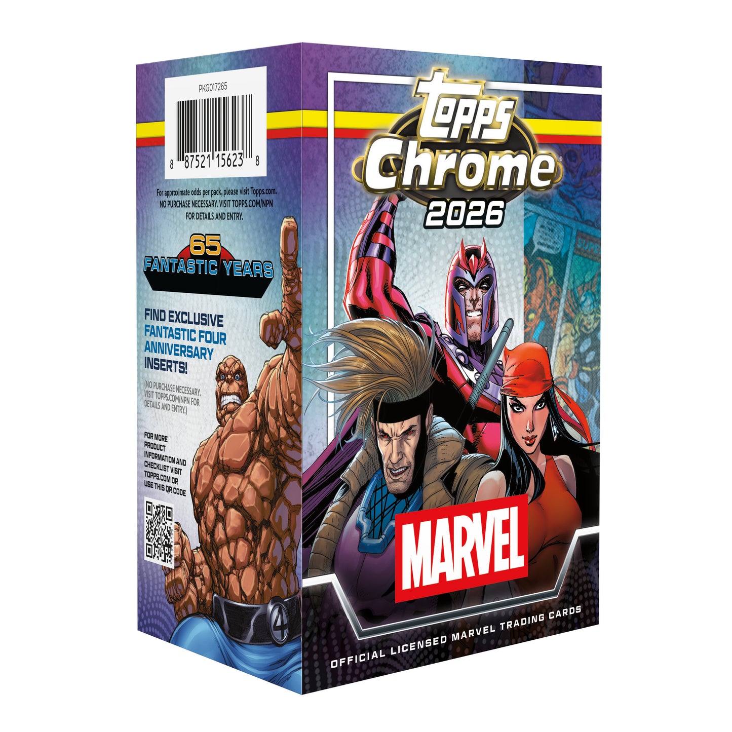 Topps Chrome Marvel Value Box