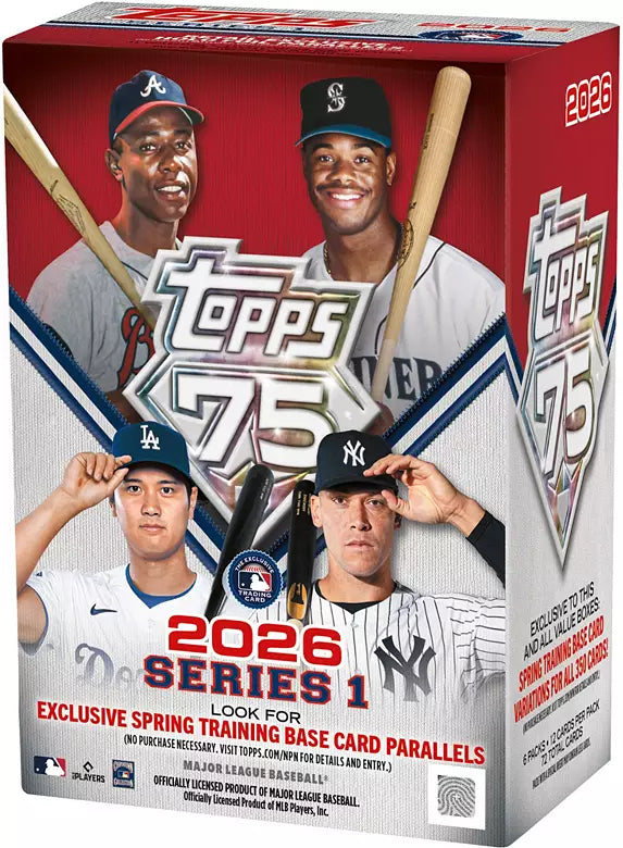 Topps 2026 MLB - Series 1 Value Box SE
