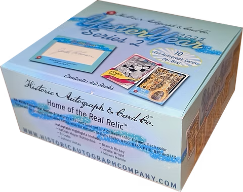 2025 Historic Autographs: Yesteryear Series 2