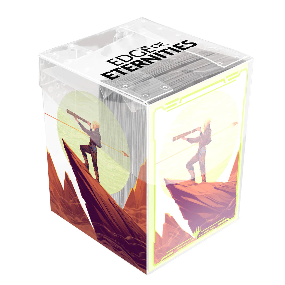 Ultra Pro MTG: Edge of Eternities 100ct Deck Protector Sleeves in Clear Box