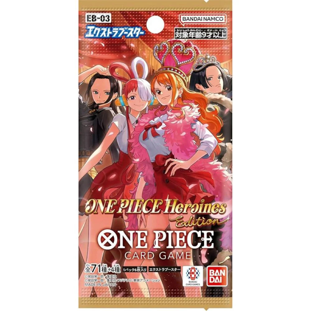 One Piece EB03 Heroines Edition Booster Pack - Japanese