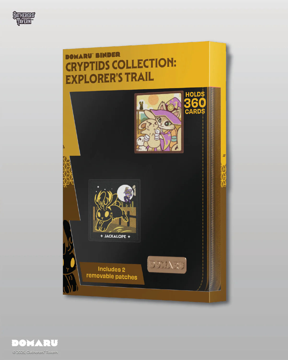 DOMARU Deco Patch 9 Pocket Binder Cryptids Collection