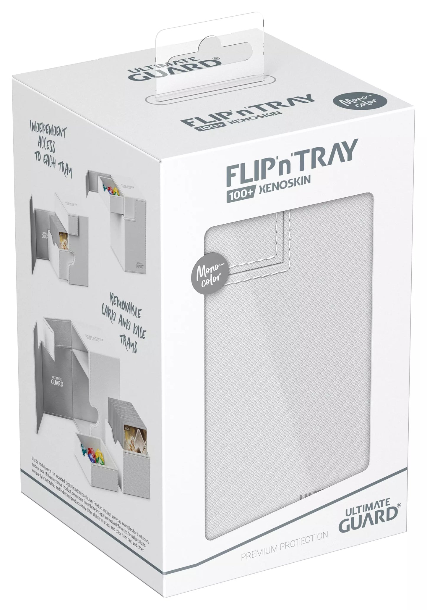 Deck Case: Flip´n´Tray 100+ Standard Size Monocolor- Black