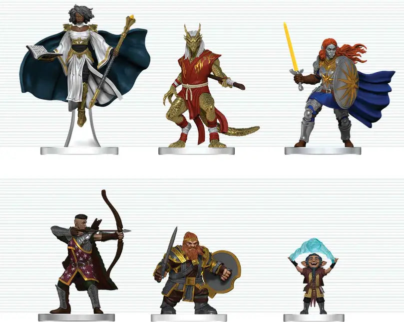 D&D Mini Icons/Realms Player's Handbook Swords & Staves Starter Set