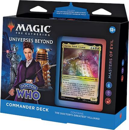 MTG Universes Beyond: Doctor Who - Masters of Evil Commander Deck