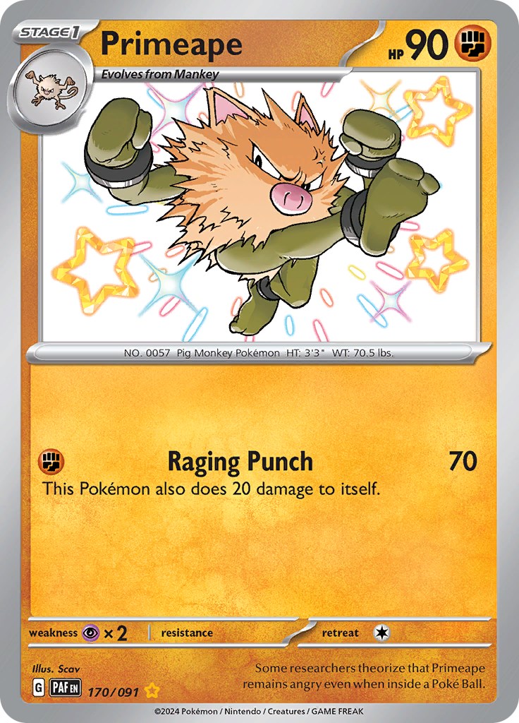 Primeape - 170/091