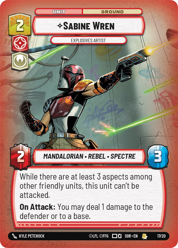 Sabine Wren - Explosives Artist