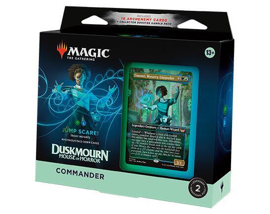 MTG Duskmourn: House of Horror Commander Deck - Jump Scare! Wolf Den Gaming MTG Duskmourn: House of Horror Commander Deck - Jump Scare! Wolf Den Gaming
