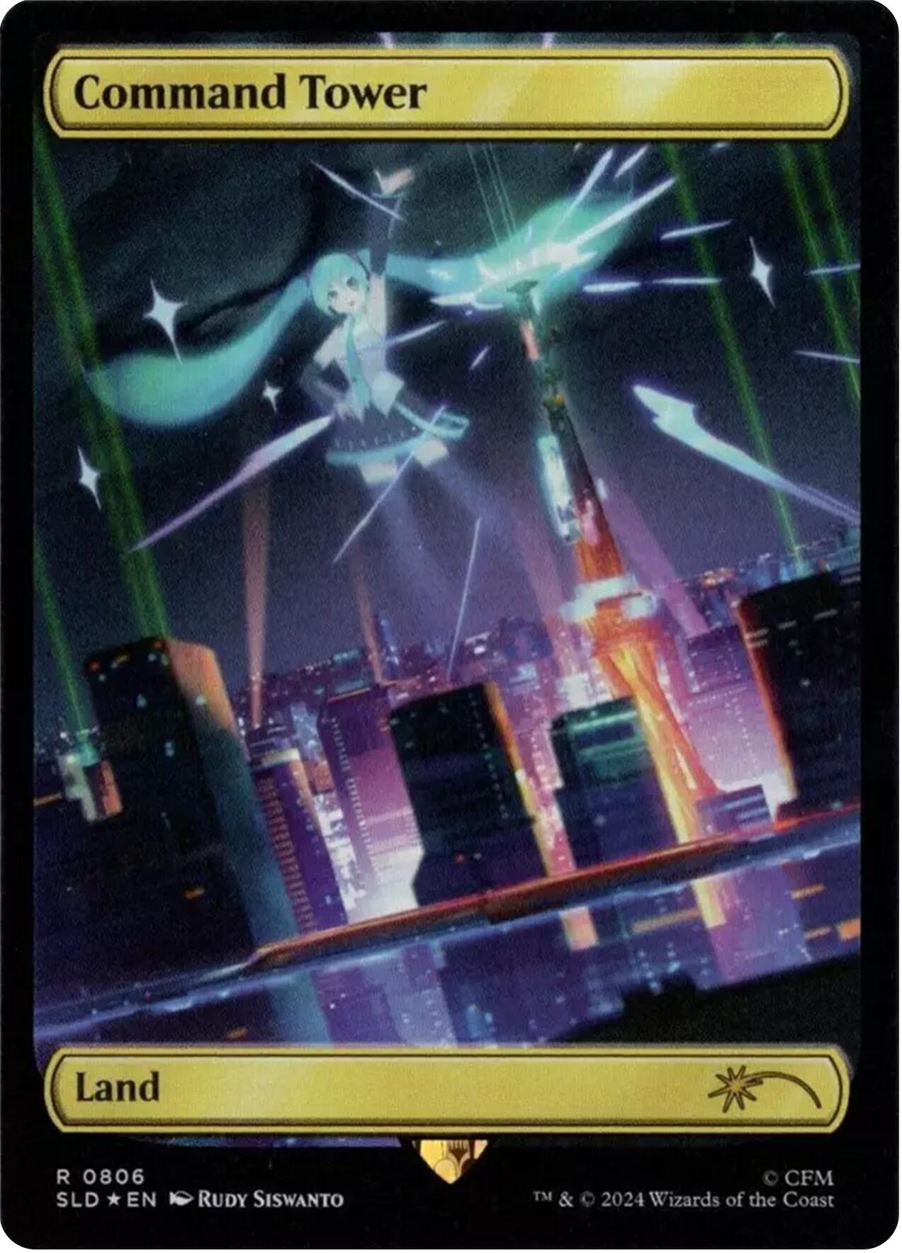 Command Tower (0806) (Rainbow Foil)