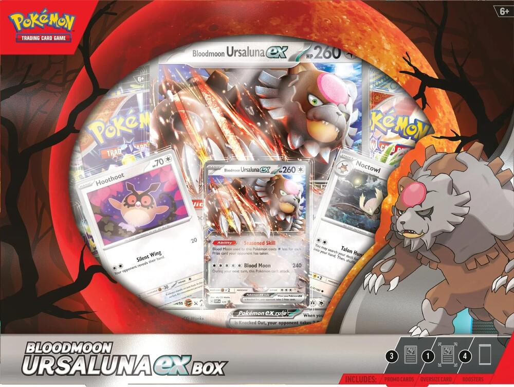 Pokemon Bloodmoon Ursaluna ex Box - Miscellaneous Cards & Products