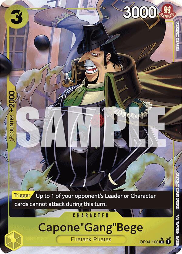 Capone"Gang"Bege (OP04-100) (Full Art)