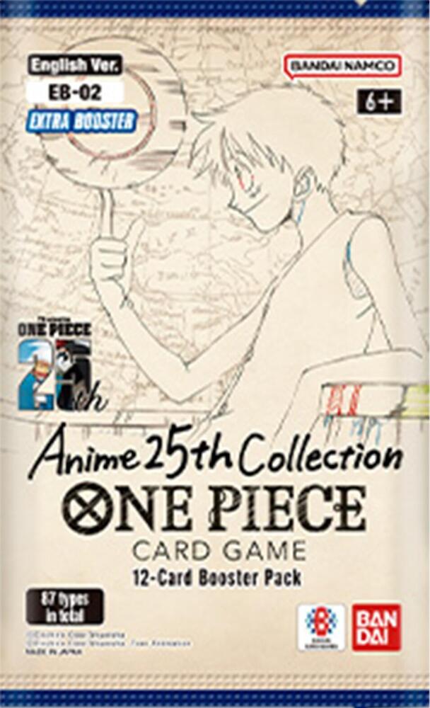 One Piece Extra Booster: Anime 25th Collection Booster Pack