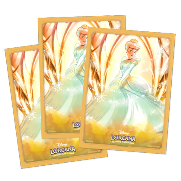 Lorcana Card Sleeves: Disney Lorcana- Archazia's Island- Cinderella (6 – Wolf Den Gaming