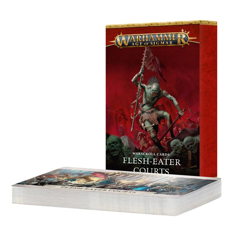 Warhammer: Warscroll Cards: Flesh-Eater Courts