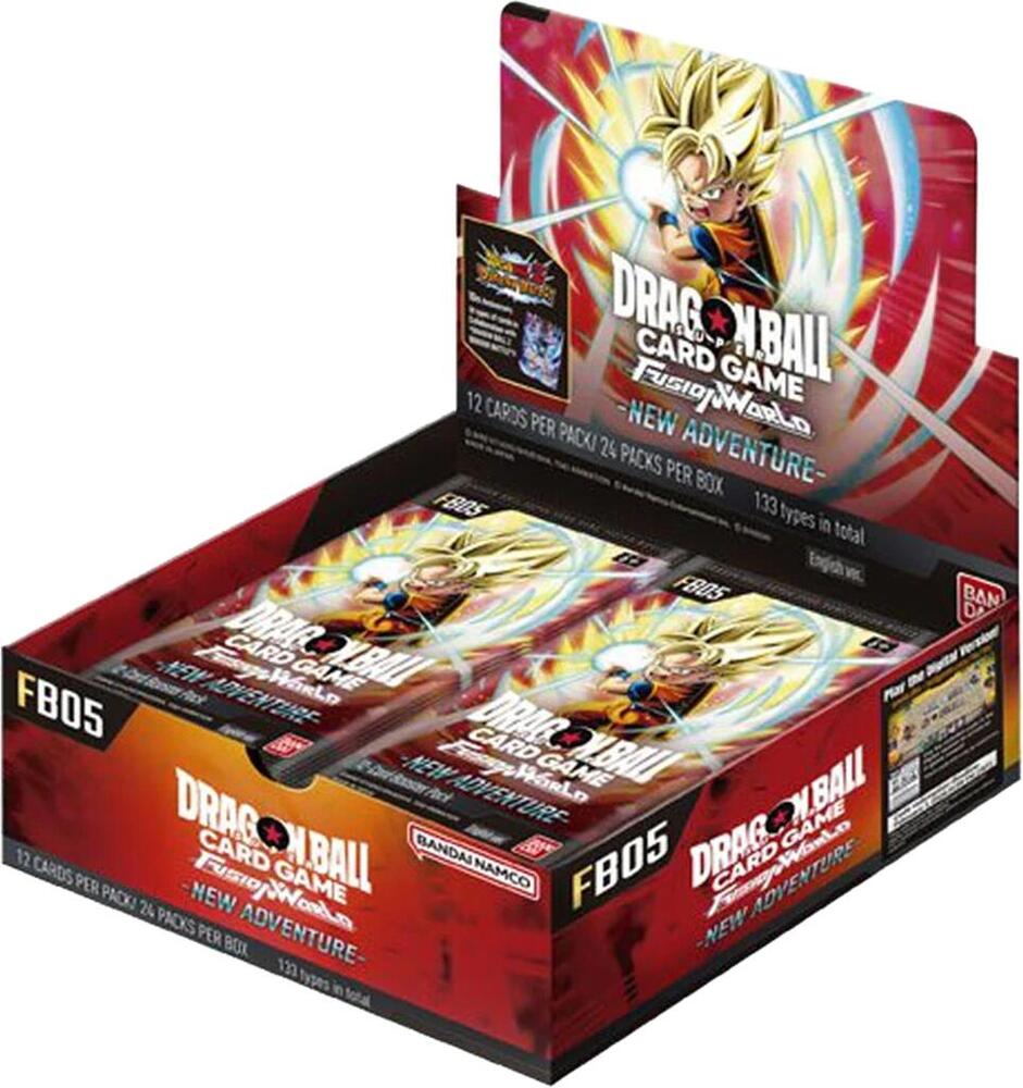 Dragon Ball Super Fusion World TCG: Set 05 New Adventure Booster Displ Wolf Den Gaming Dragon Ball Super Fusion World TCG: Set 05 New Adventure Booster Displ Wolf Den Gaming