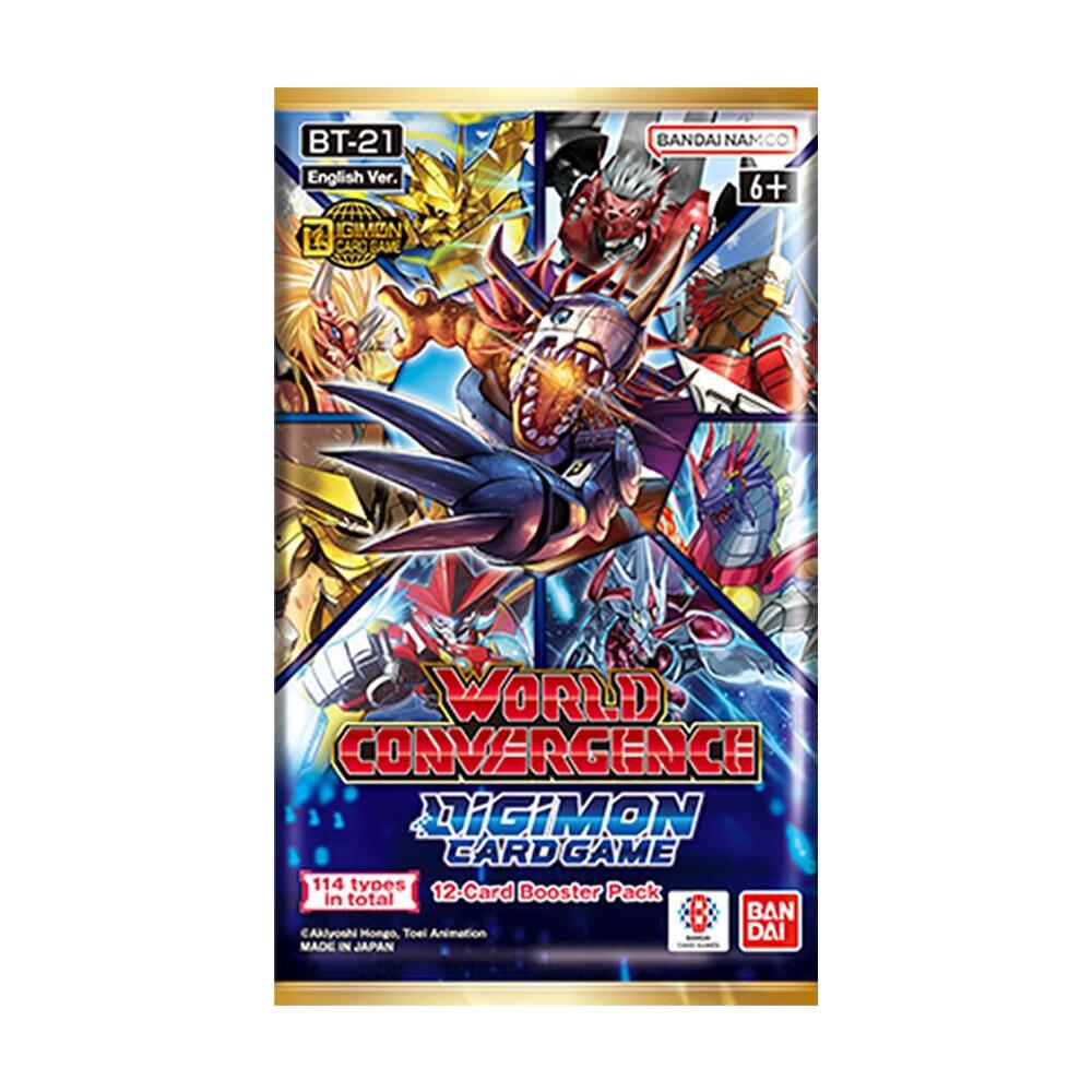 Digimon: World Convergence Booster Pack Wolf Den Gaming Digimon: World Convergence Booster Pack Wolf Den Gaming