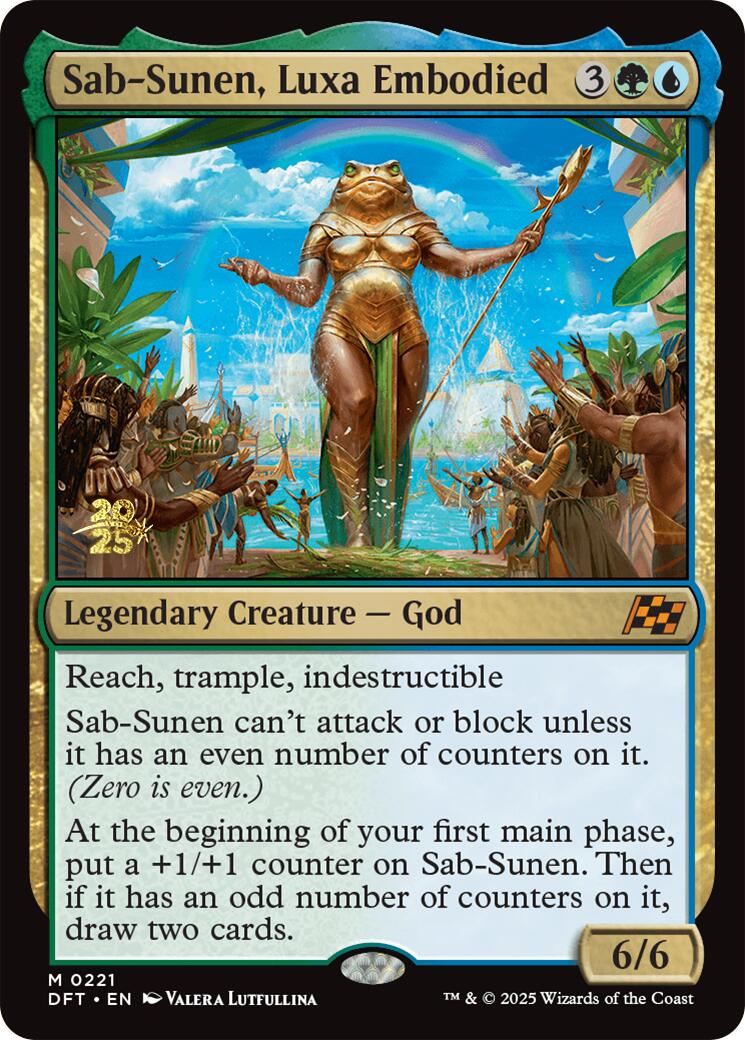 Sab-Sunen, Luxa Embodied