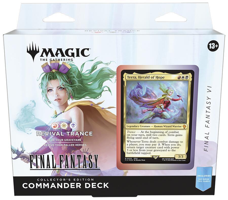 Magic Commander Deck - FINAL FANTASY VI Revival Trance (Collector's Edition)