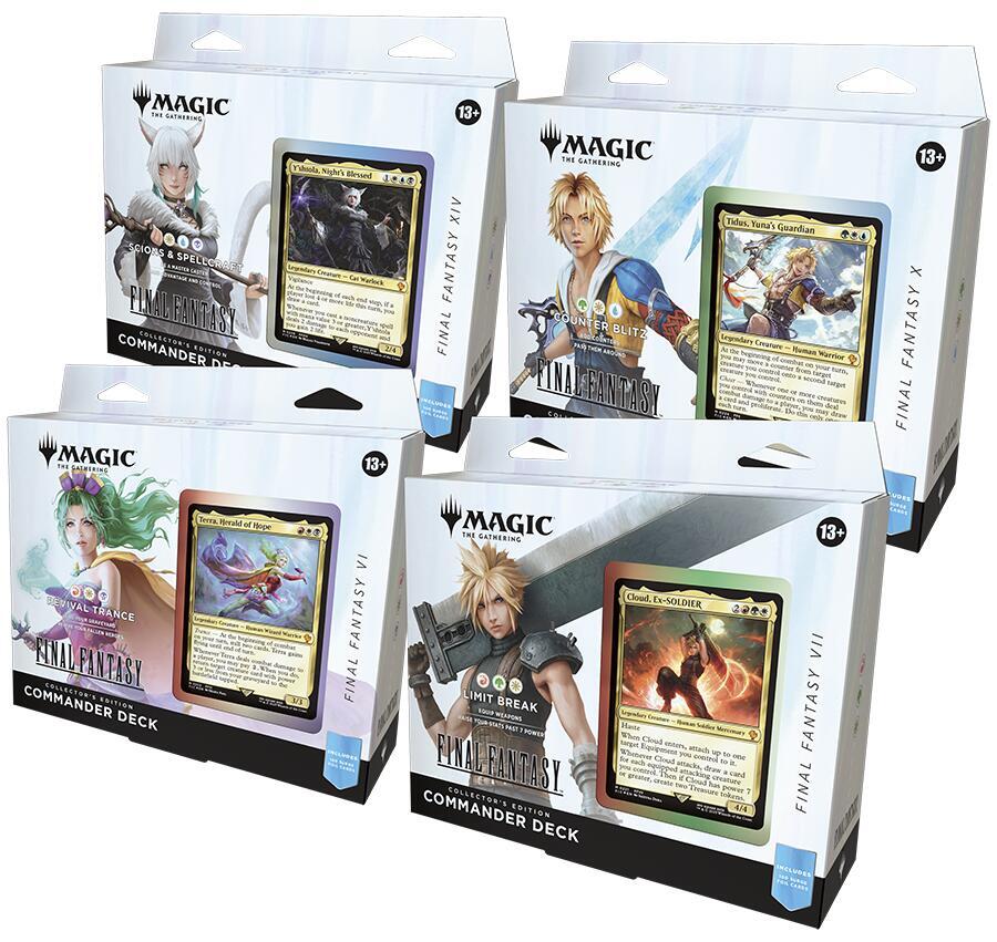 MTG: Final Fantasy Commander Deck Case (Collector's Edition)