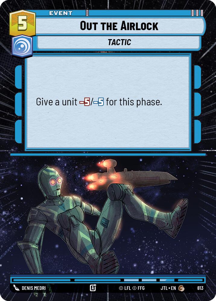 Out the Airlock (Hyperspace Foil)