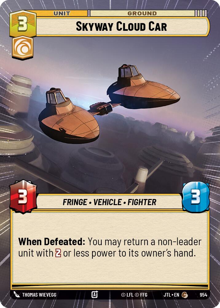 Skyway Cloud Car (Hyperspace Foil)
