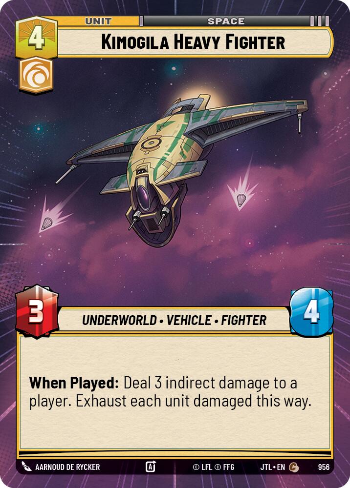 Kimogila Heavy Fighter (Hyperspace Foil)